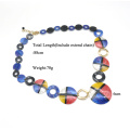 Yiwu mina colorful fine jewelry women acrylic fashion shell necklace